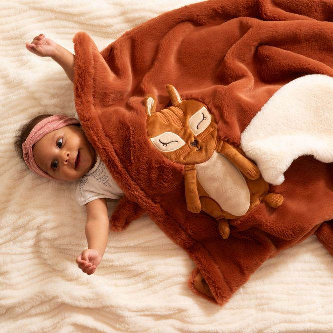 Hovedbilde Fleecepledd ekorn