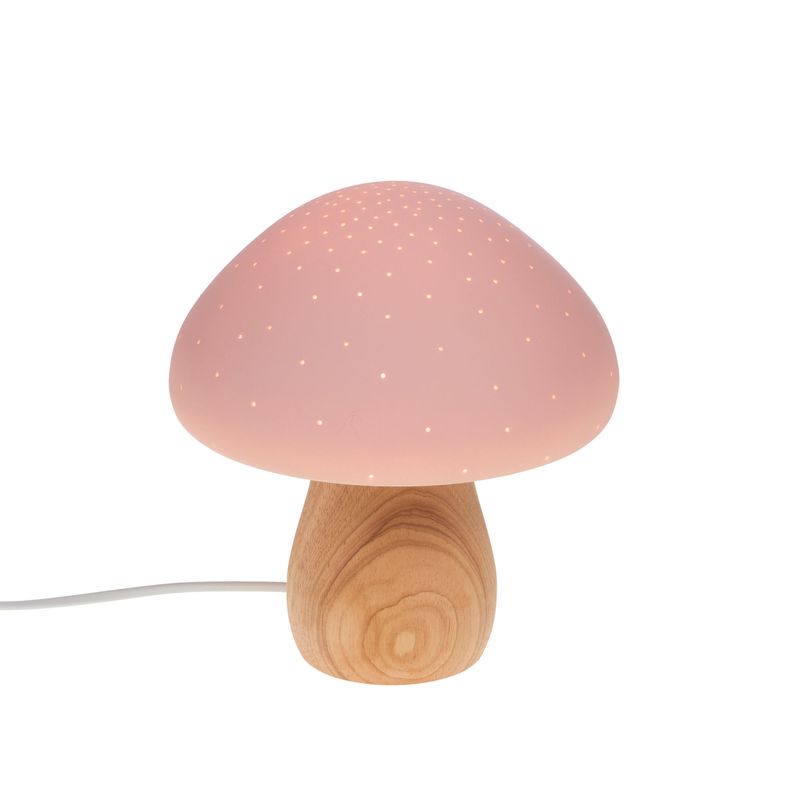 Lampe rosa sopp