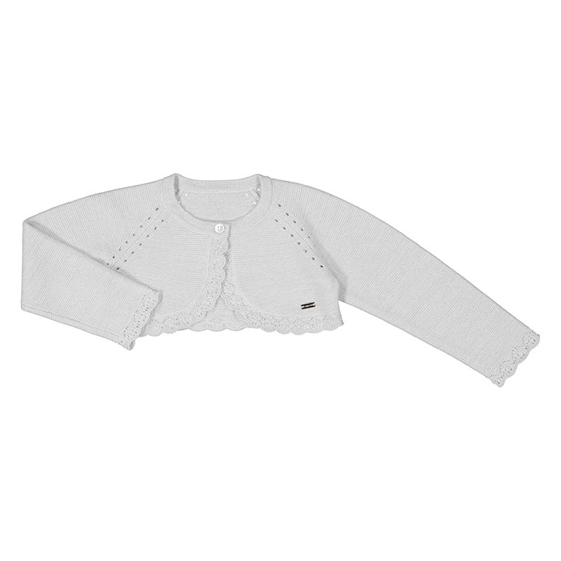 Bolero jakke hvit