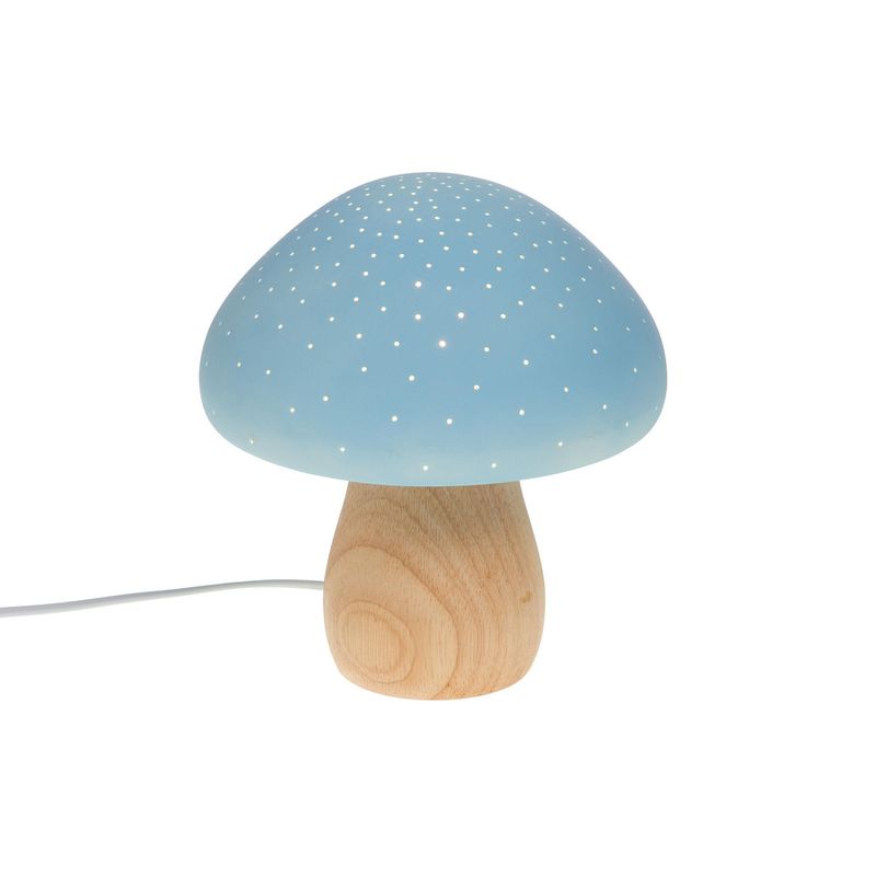 Lampe blå sopp