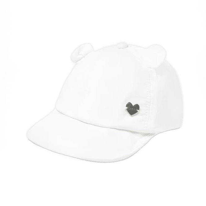 Hovedbilde Caps med ører hvit