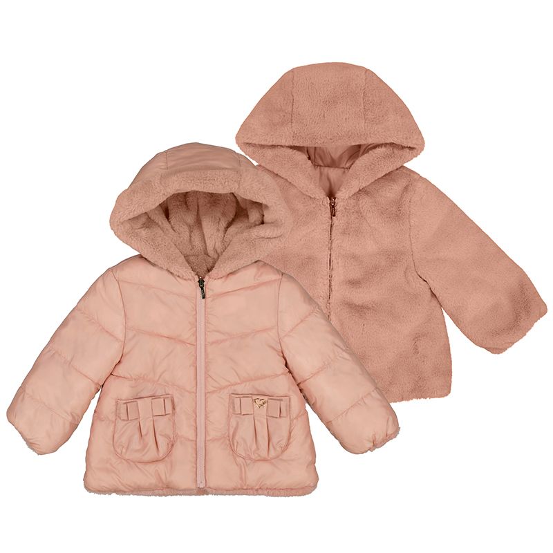 Vendbar jakke blush