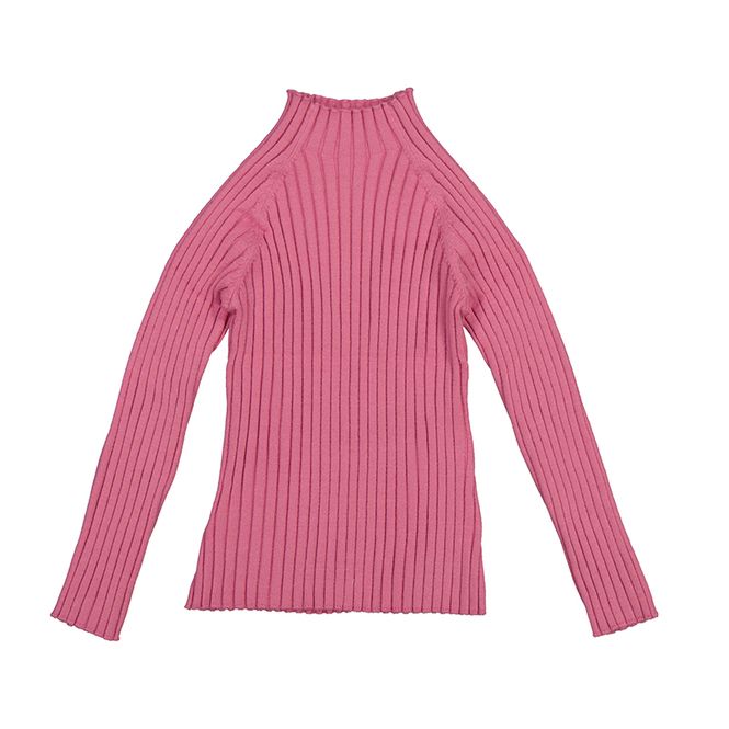 Hovedbilde Ribbed Turtleneck Rosa
