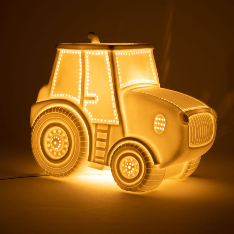 Nattlampe traktor